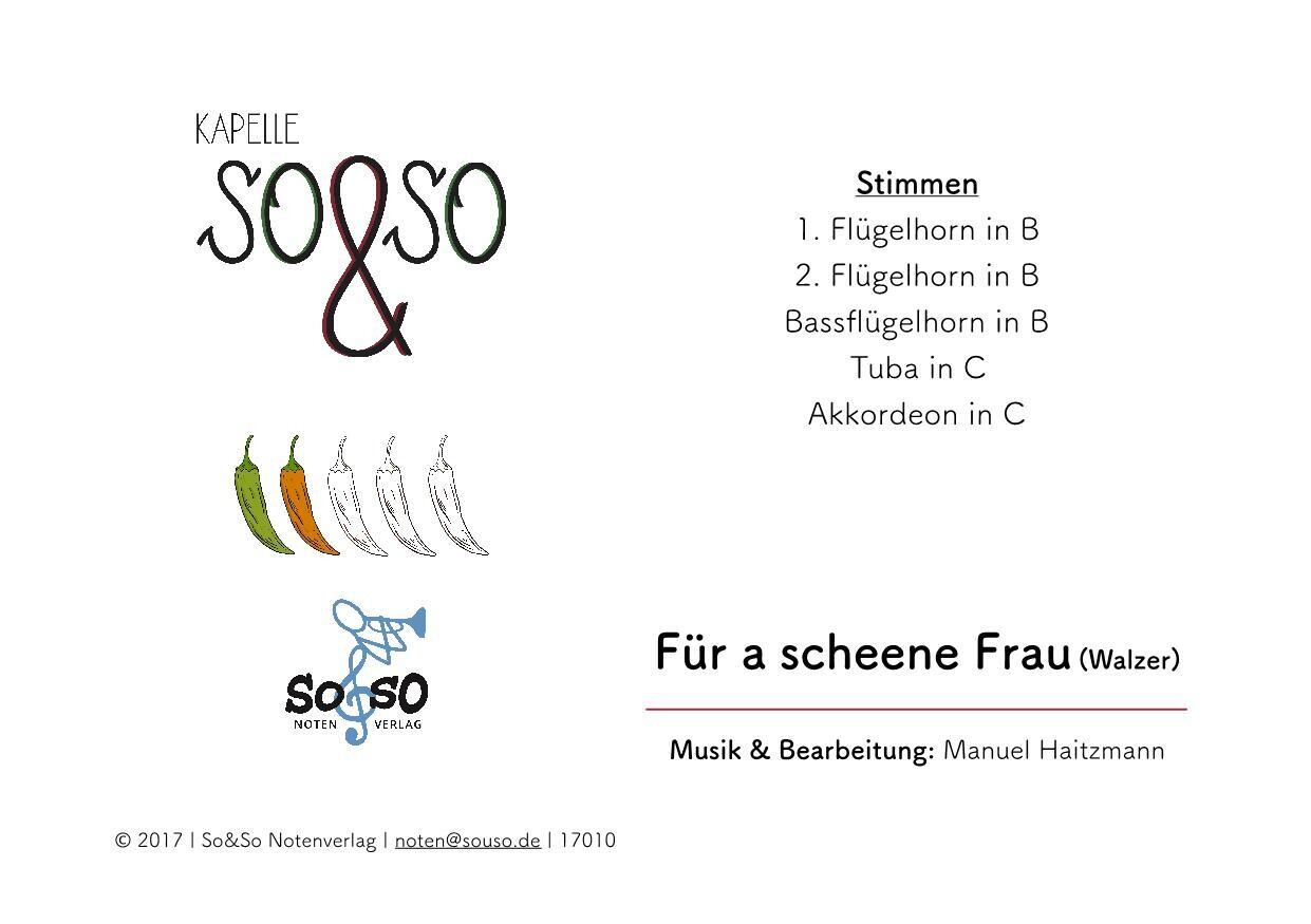 Für a scheene Frau