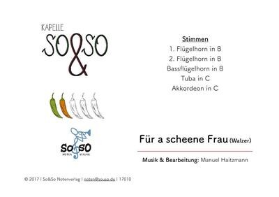 Für a scheene Frau
