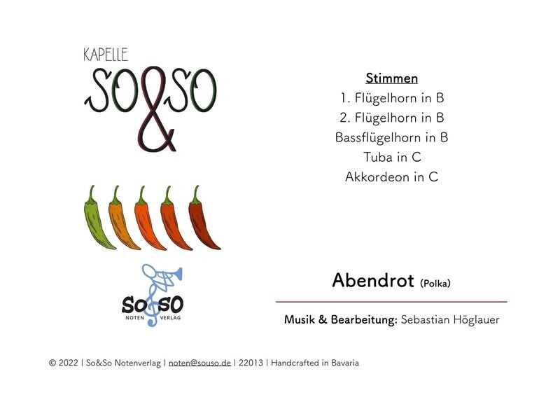 Abendrot (Polka)