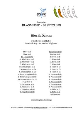 Hier & Da (Polka) - Blasmusik Hier & Da (Polka) - Blasmusik