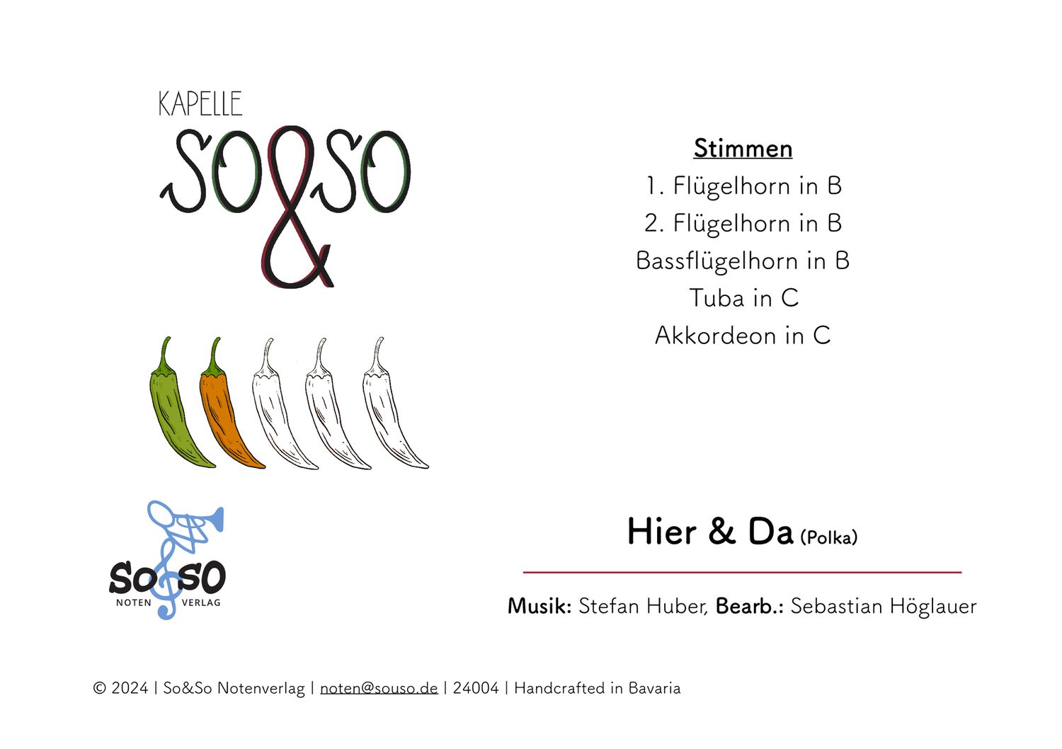 Hier & Da (Polka) Hier & Da (Polka)