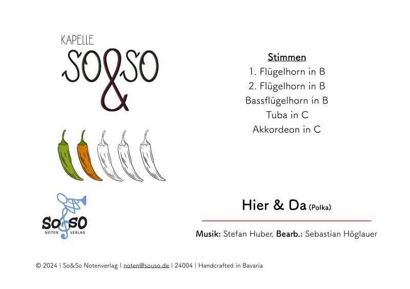 Hier & Da (Polka) Hier & Da (Polka)