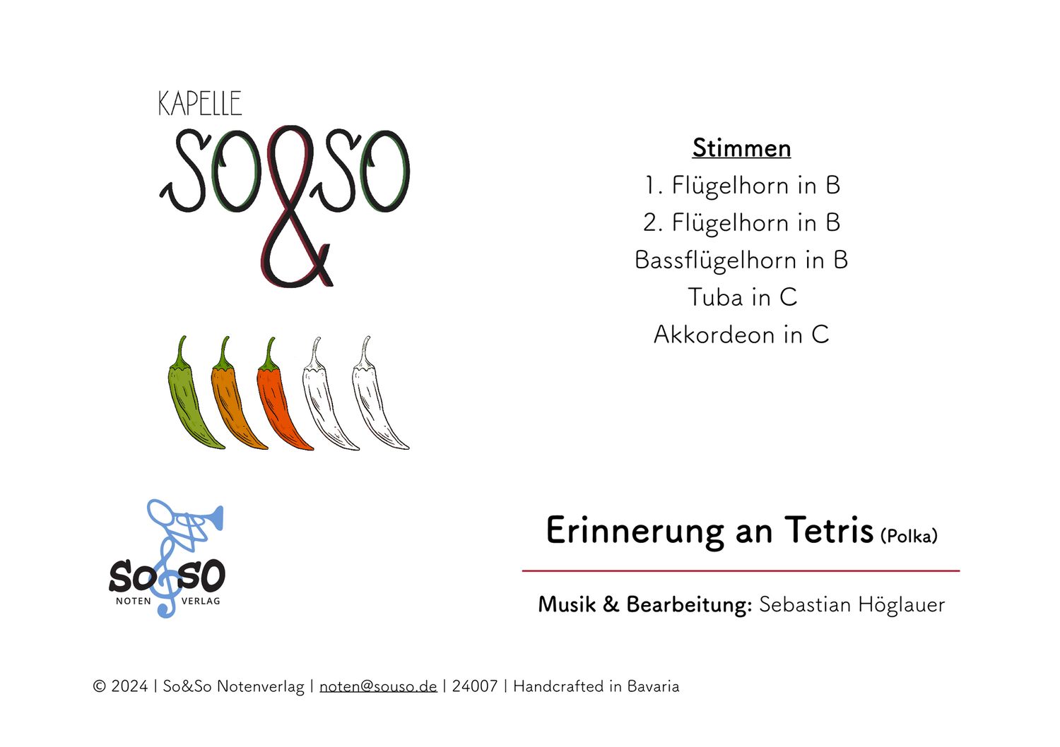 Erinnerung an Tetris (Polka)