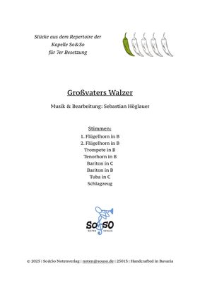 Großvaters Walzer - 7er Besetzung Großvaters Walzer - 7er Besetzung