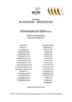 Erinnerung an Tetris (Polka) - Blasmusik