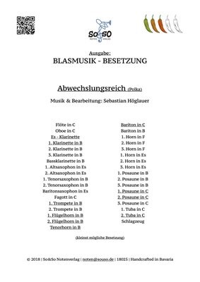 Abwechslungsreich (Polka) - Blasmusik Abwechslungsreich (Polka) - Blasmusik