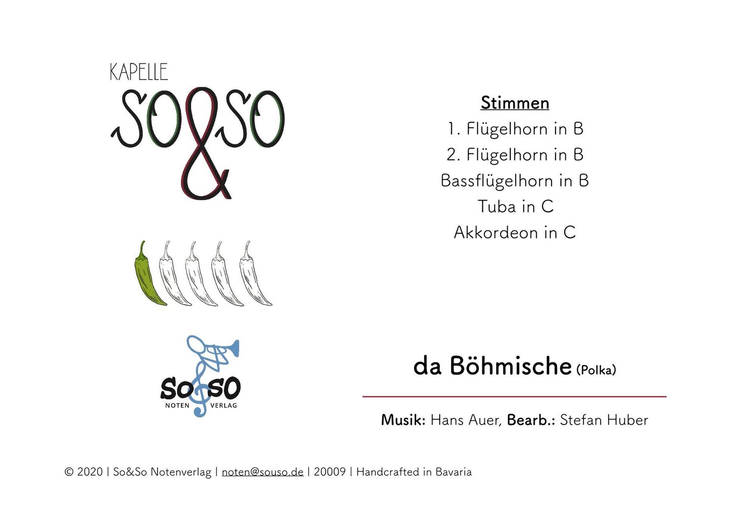 da Böhmische (Polka)