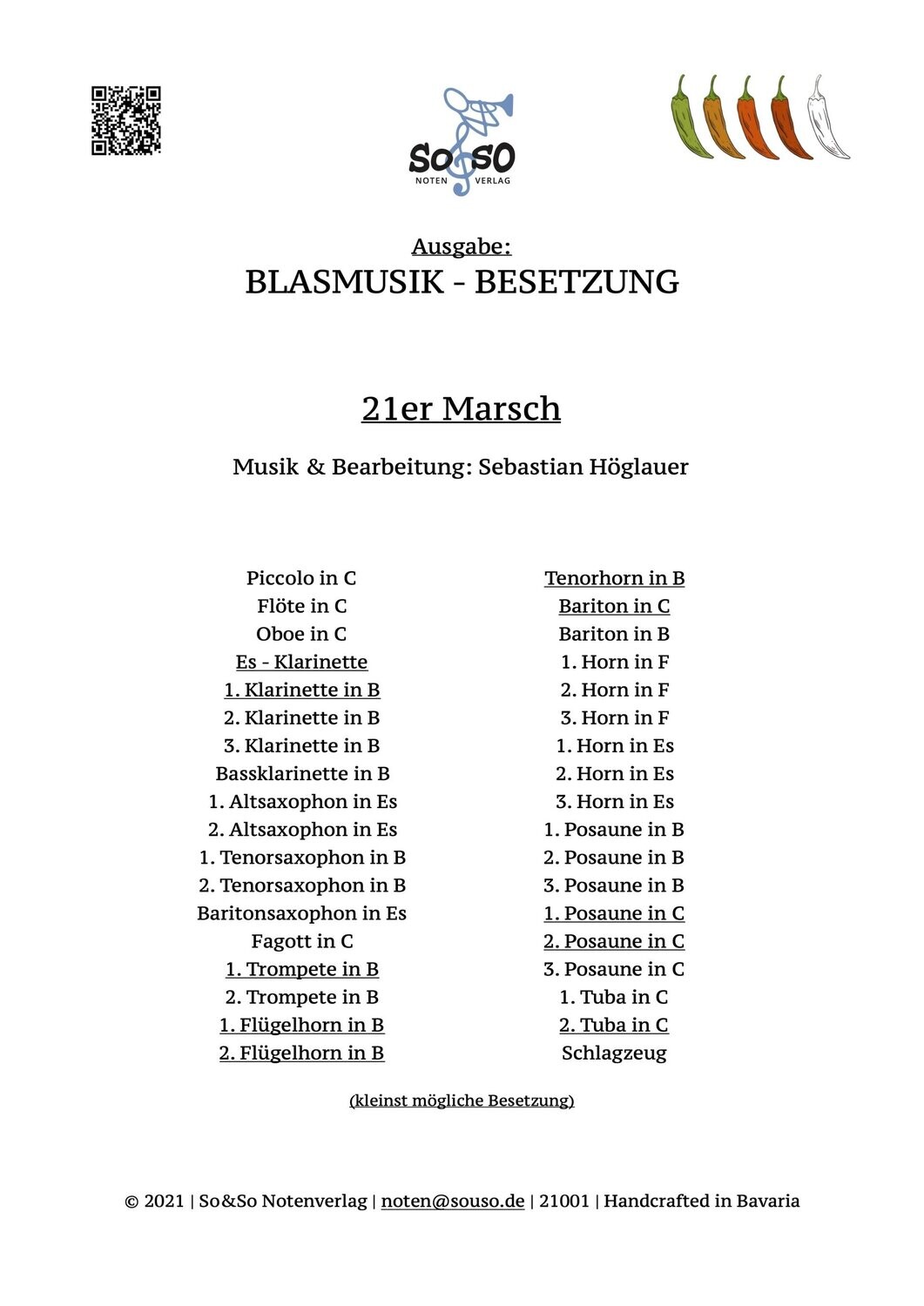 21er Marsch - Blasmusik 21er Marsch - Blasmusik