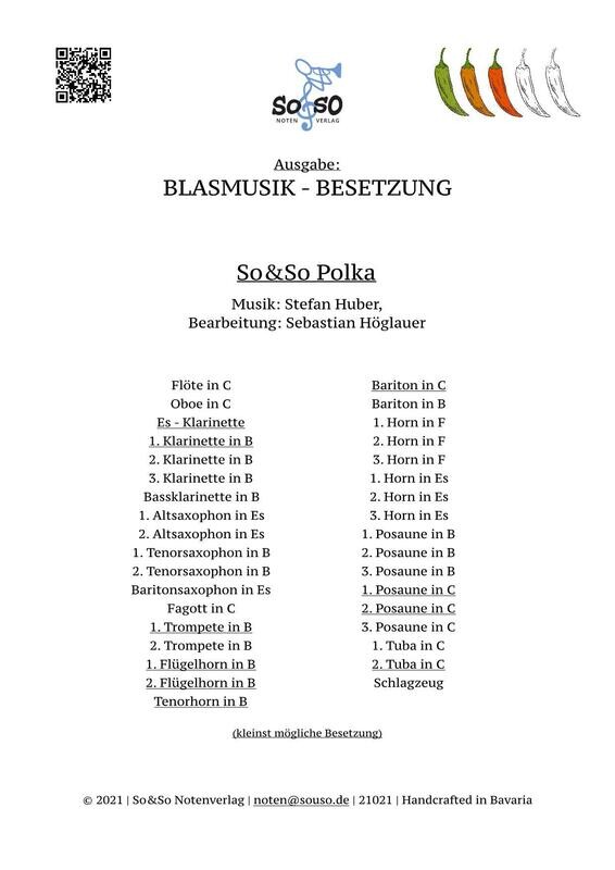 So&So Polka - Blasmusik So&So Polka - Blasmusik