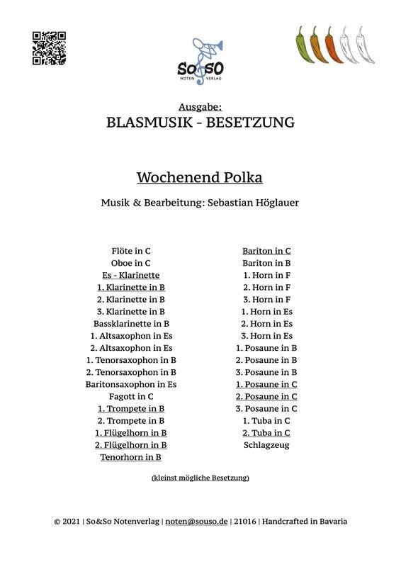 Wochenend Polka - Blasmusik Wochenend Polka - Blasmusik