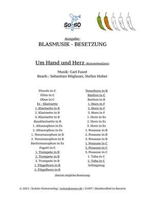 Um Hand und Herz (Konzertwalzer) - Blasmusik Um Hand und Herz (Konzertwalzer) - Blasmusik