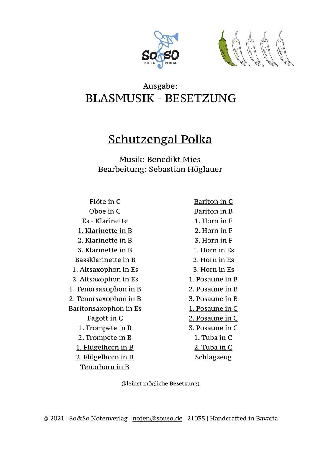 Schutzengal Polka - Blasmusik Schutzengal Polka - Blasmusik