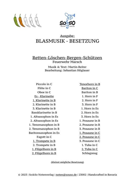 Retten-Löschen-Bergen-Schützen (Feuerwehr Marsch) - Blasmusik Retten-Löschen-Bergen-Schützen (Feuerwehr Marsch) - Blasmusik