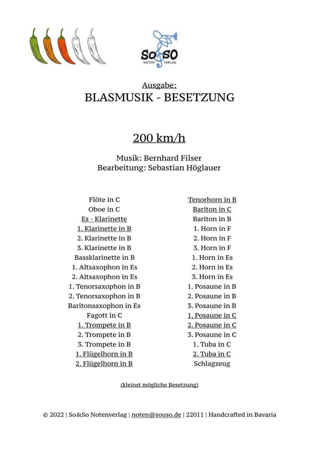 200 km/h (flotte Polka) - Blasmusik 200 km/h (flotte Polka) - Blasmusik