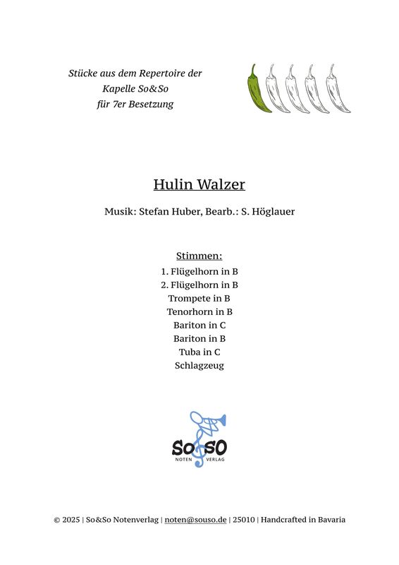 Hulin Walzer - 7er Besetzung