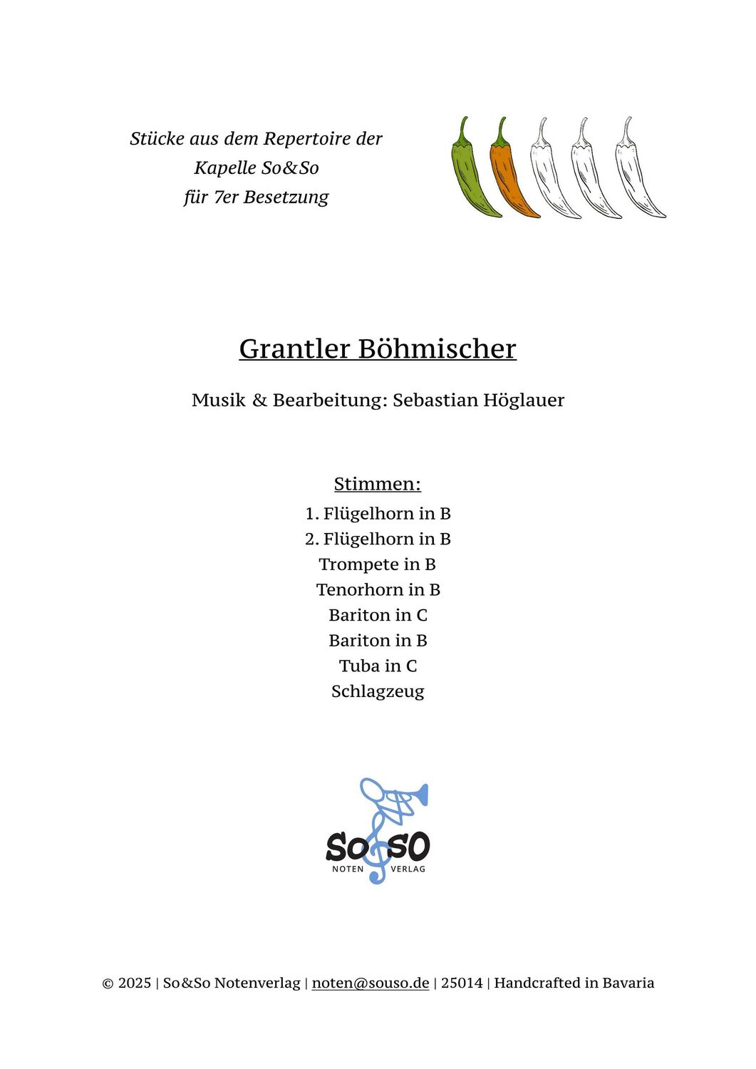 Grantler Böhmischer - 7er Besetzung Grantler Böhmischer - 7er Besetzung