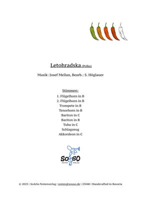 Letohradska (Polka) - 7er-Besetzung