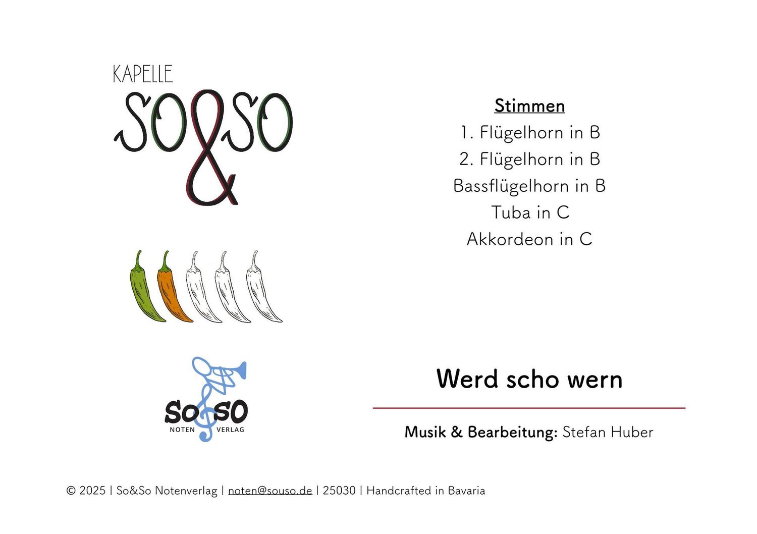 Werd scho wern (Polka)