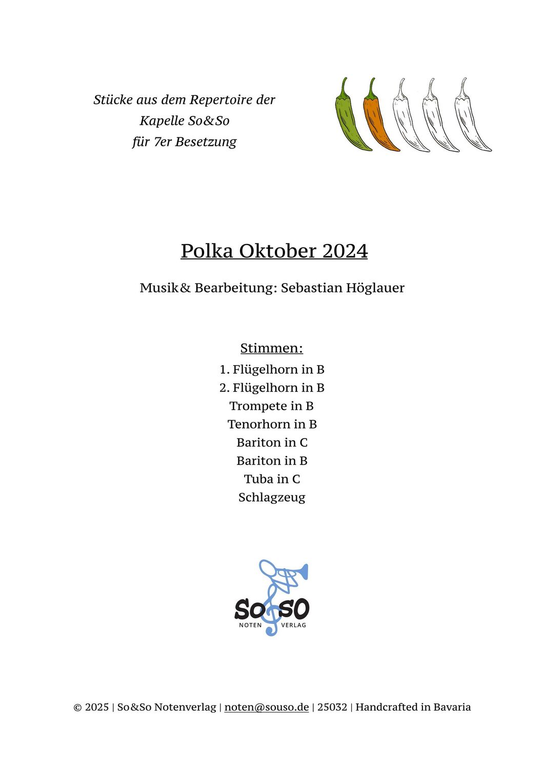 Polka Oktober 2024 - 7er-Besetzung