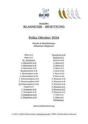 Polka Oktober 2024 - Blasmusik