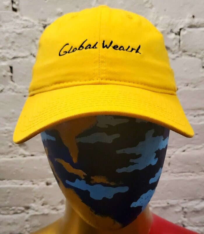 Global Wealth Big Signature Dad Cap