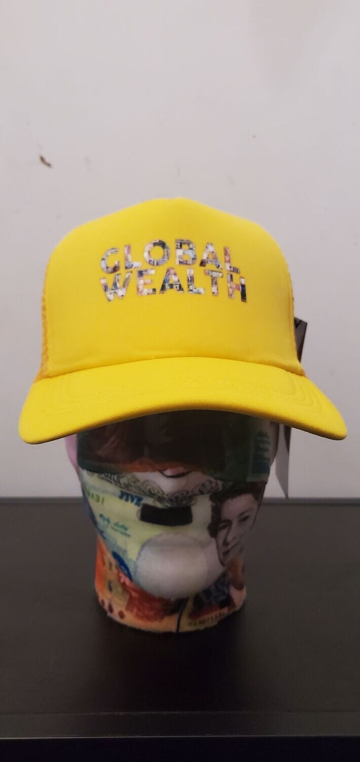 Global Currency Foam Trucker Yellow