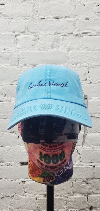Global Wealth big signature vintage dad cap