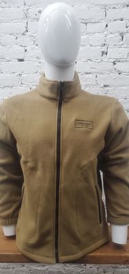 Global Wealth rectangle fleece jacket