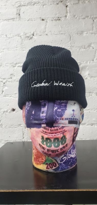 Global Wealth Big Signature Beanie