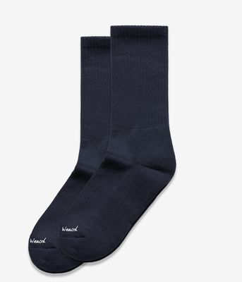 Global Wealth Navy Blue Relax Socks