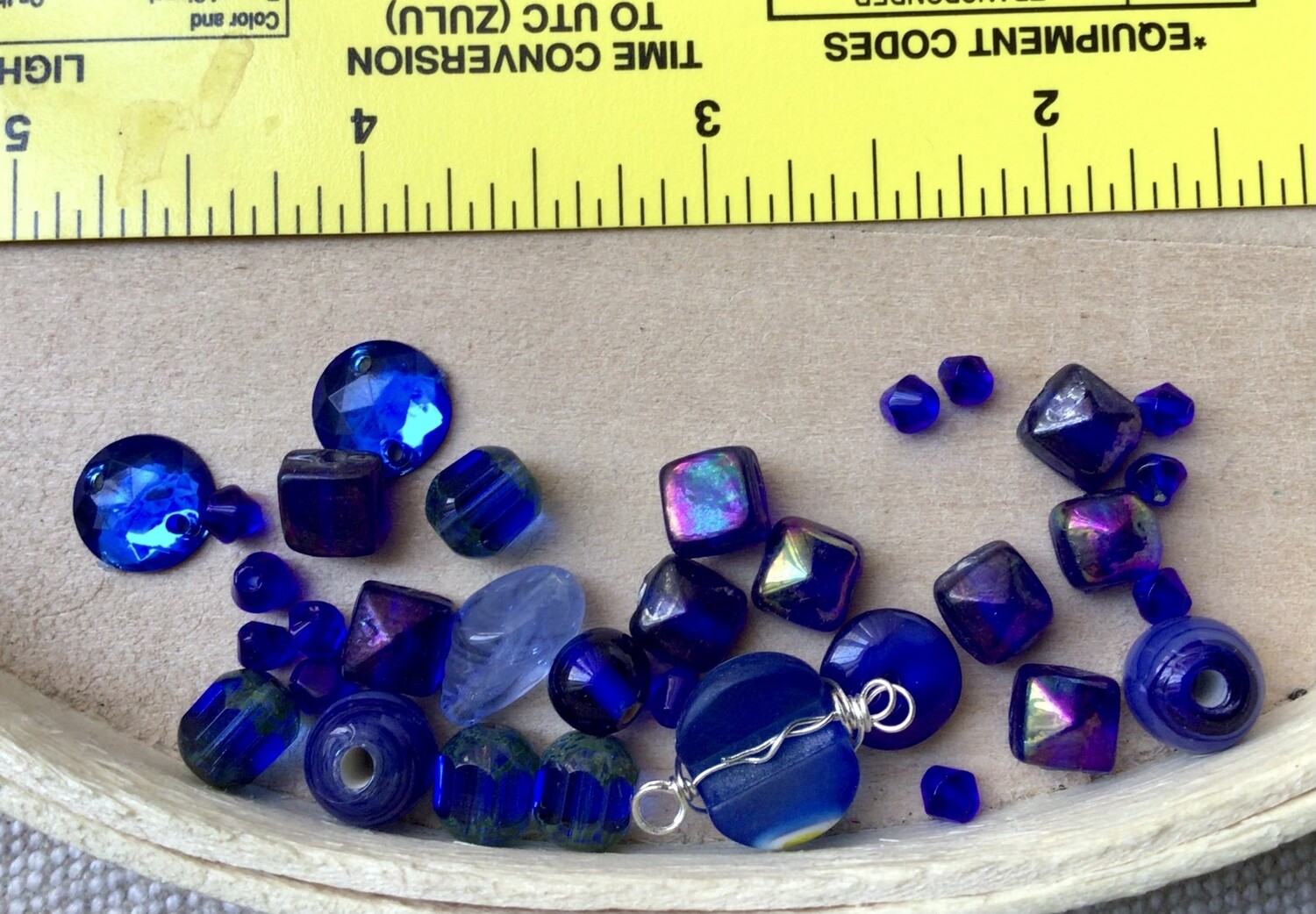 Beads: Assorted Blues #2