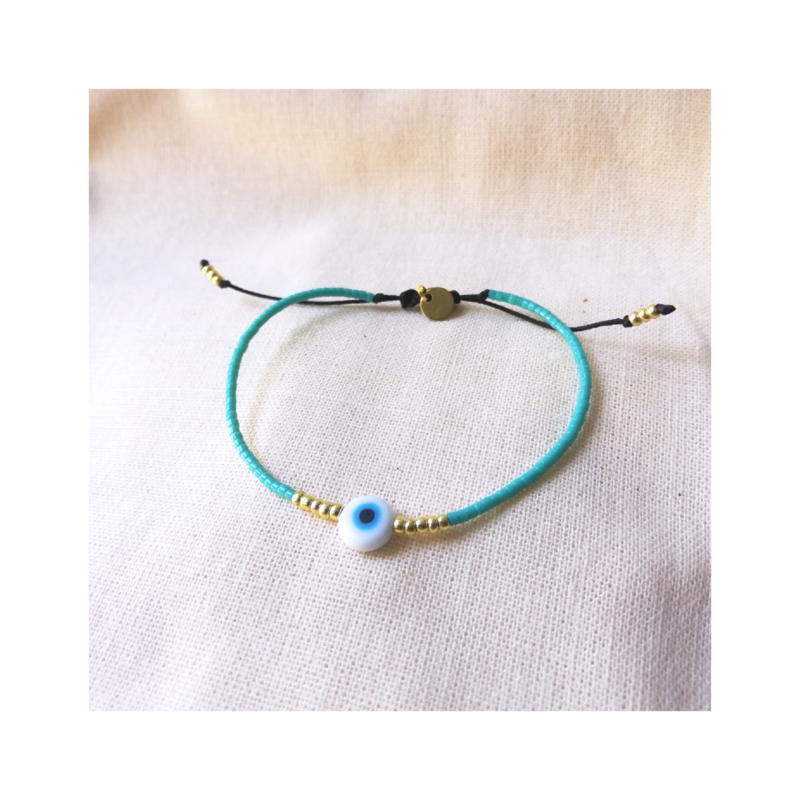 Pulsera "PROTECCION" miyuki