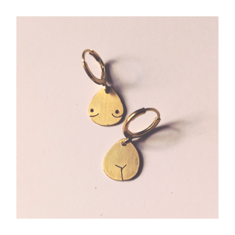 Aretes "MUJER" minis
