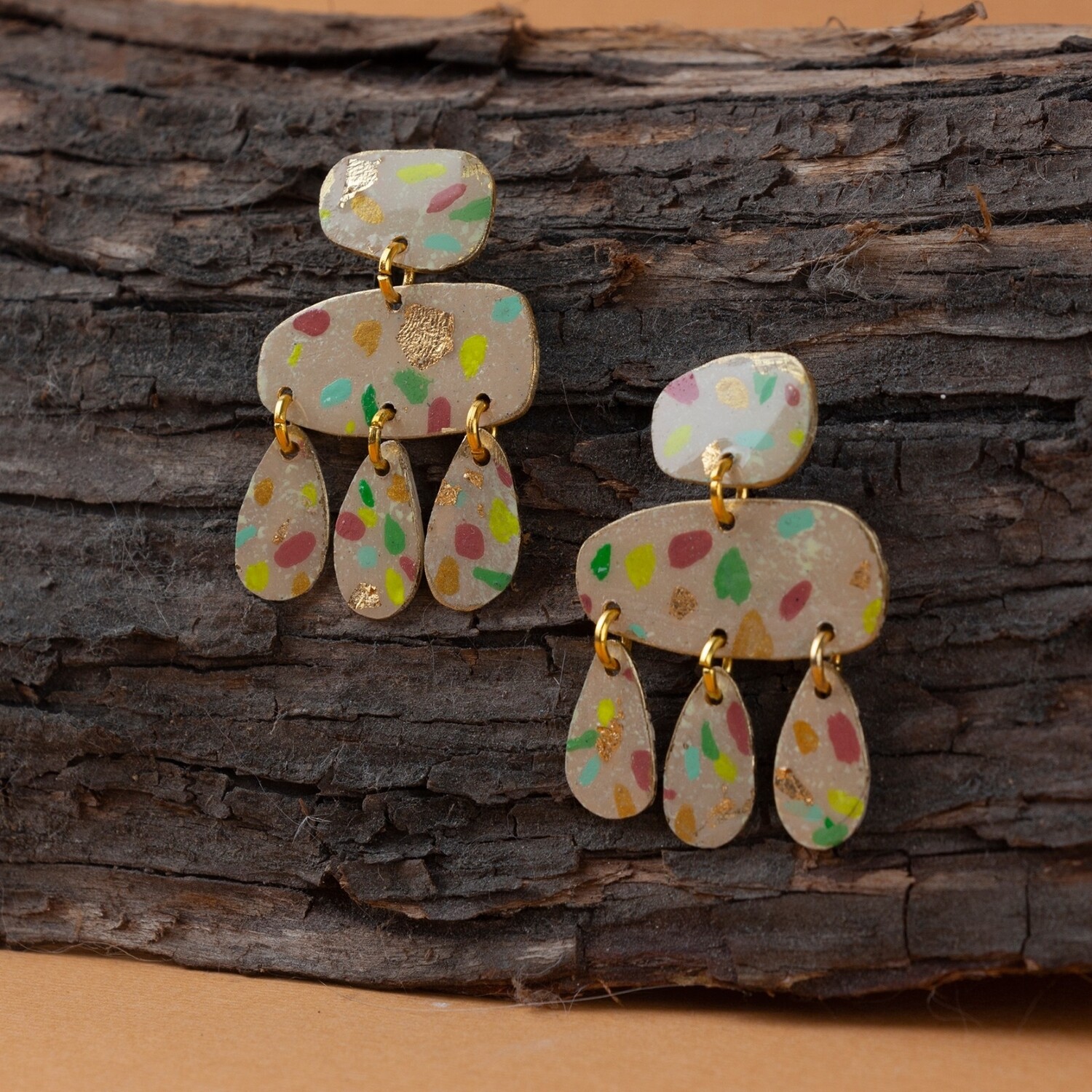 Aretes &quot;CARNAVAL&quot; Grandes