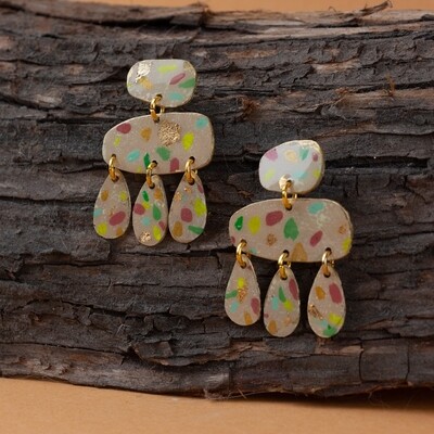 Aretes &quot;CARNAVAL&quot; Grandes