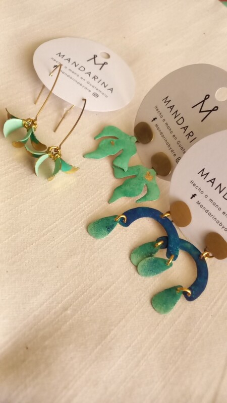 Aretes "MEDIANOCHE "