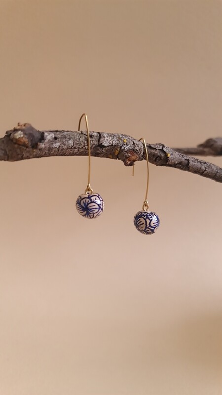 Aretes &quot;TALAVERA&quot; largos