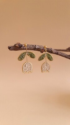 Aretes &quot;TULIPAN&quot; grande