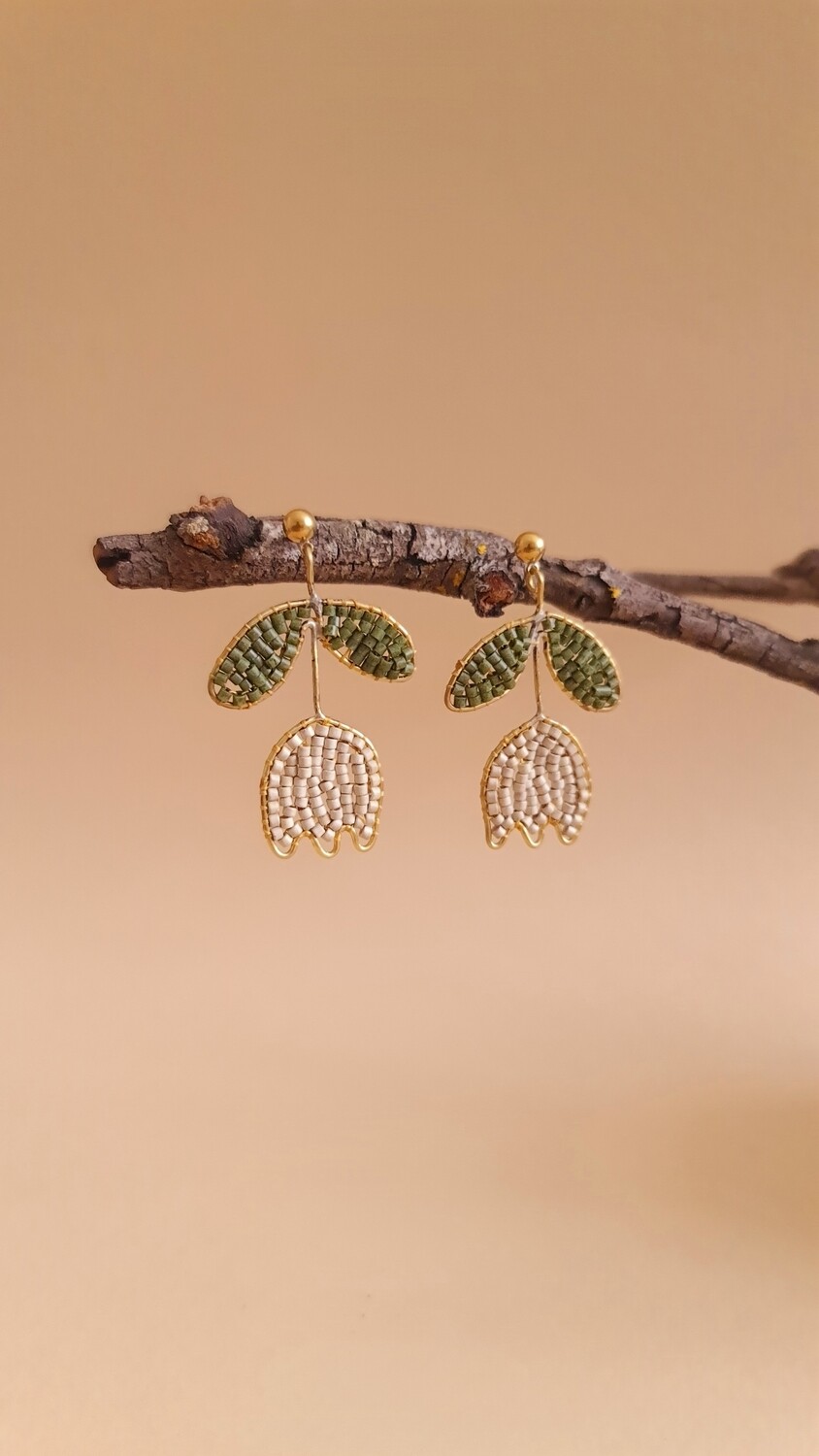 Aretes &quot;TULIPAN&quot; grande
