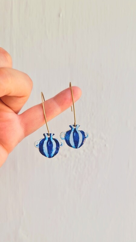 Aretes "TINAJA" 