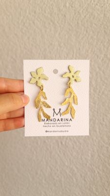 Aretes &quot;FLORALIS&quot; grande