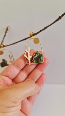 Aretes &quot;PAISAJE&quot;