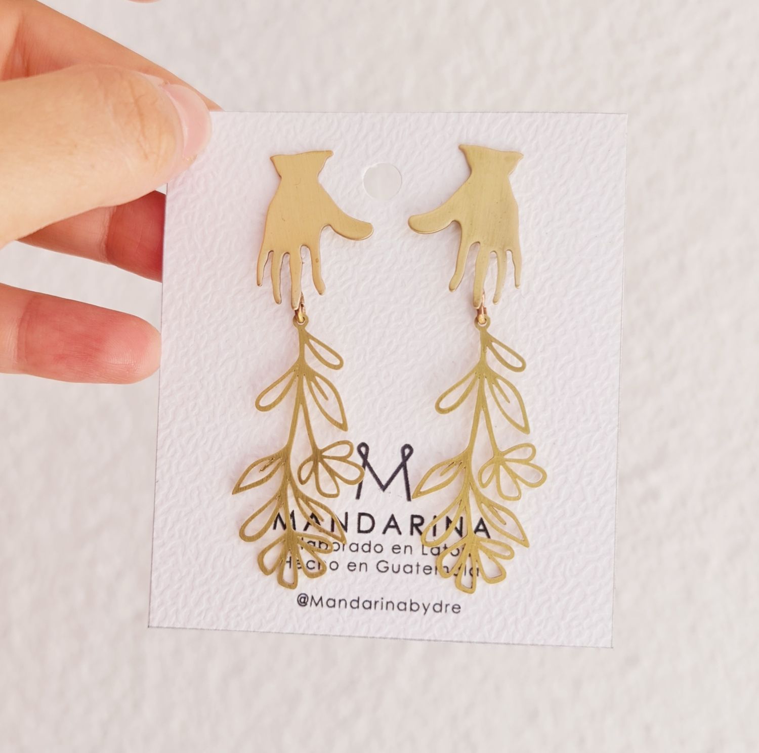 Aretes &quot;FRIDA FLORECE&quot;