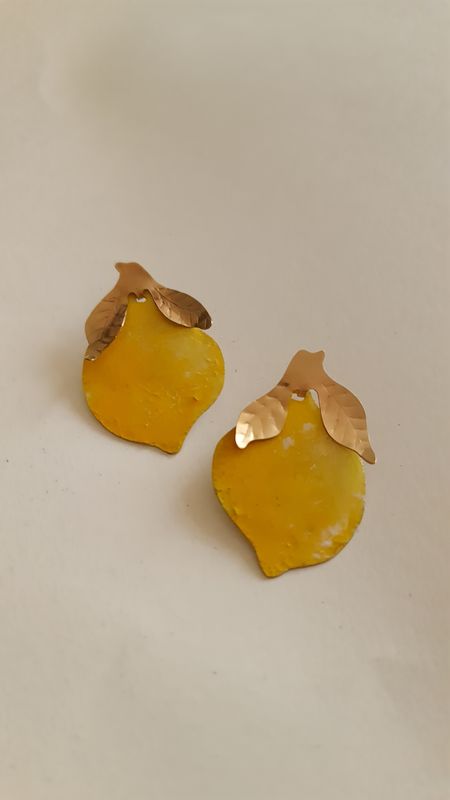 Aretes "LIMAS" Latón