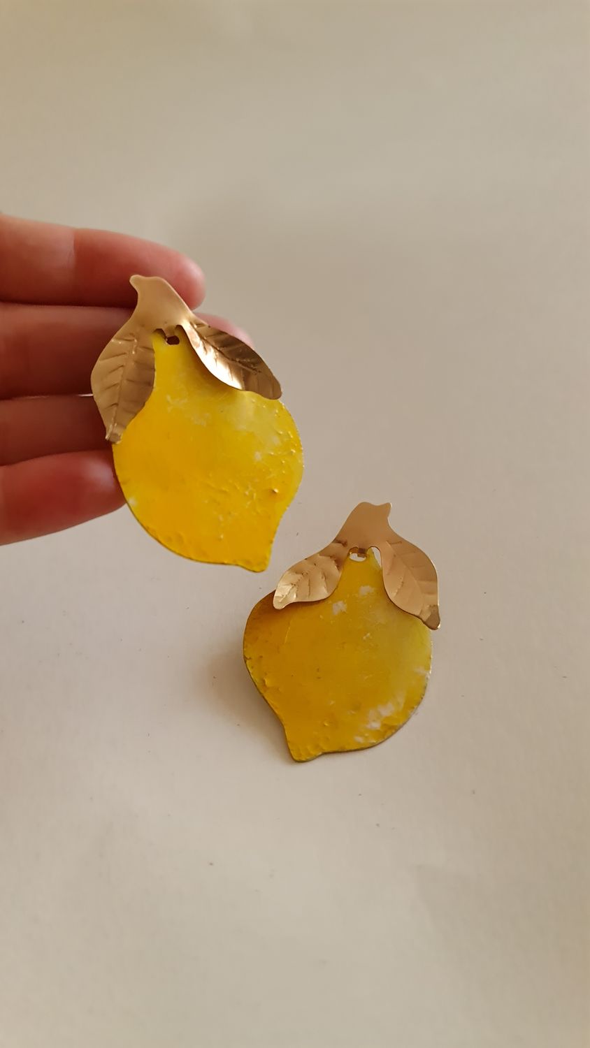 Aretes "LIMAS" Latón