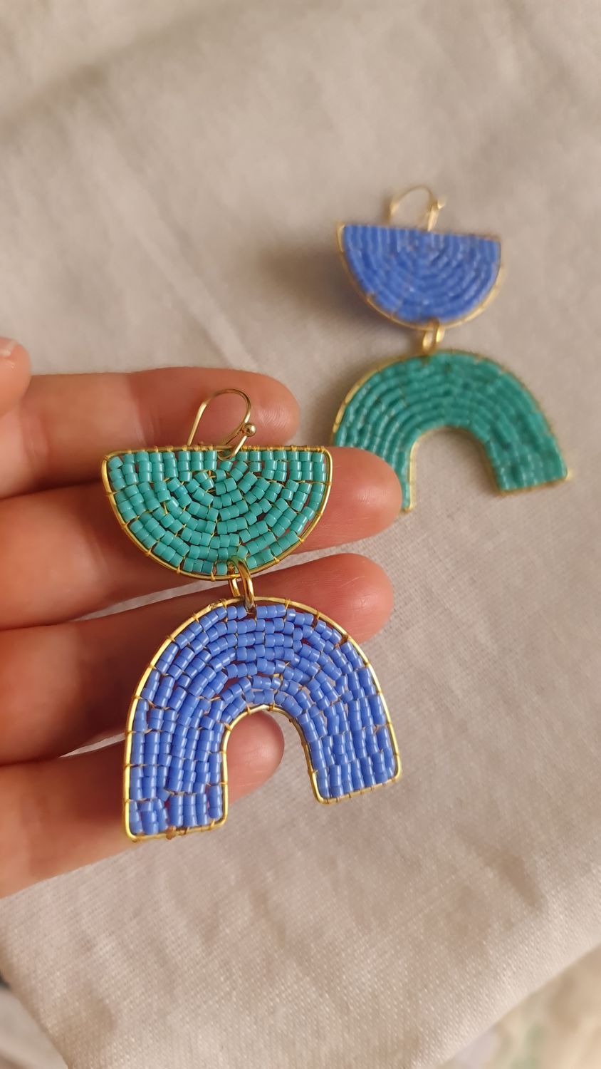 Aretes &quot;NAOMI&quot; Gracias