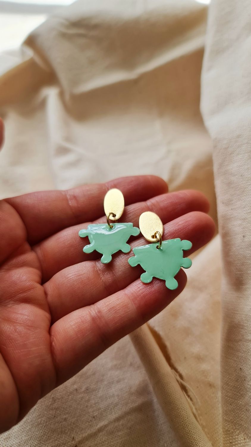 Aretes &quot;MAYAK&quot; medianos