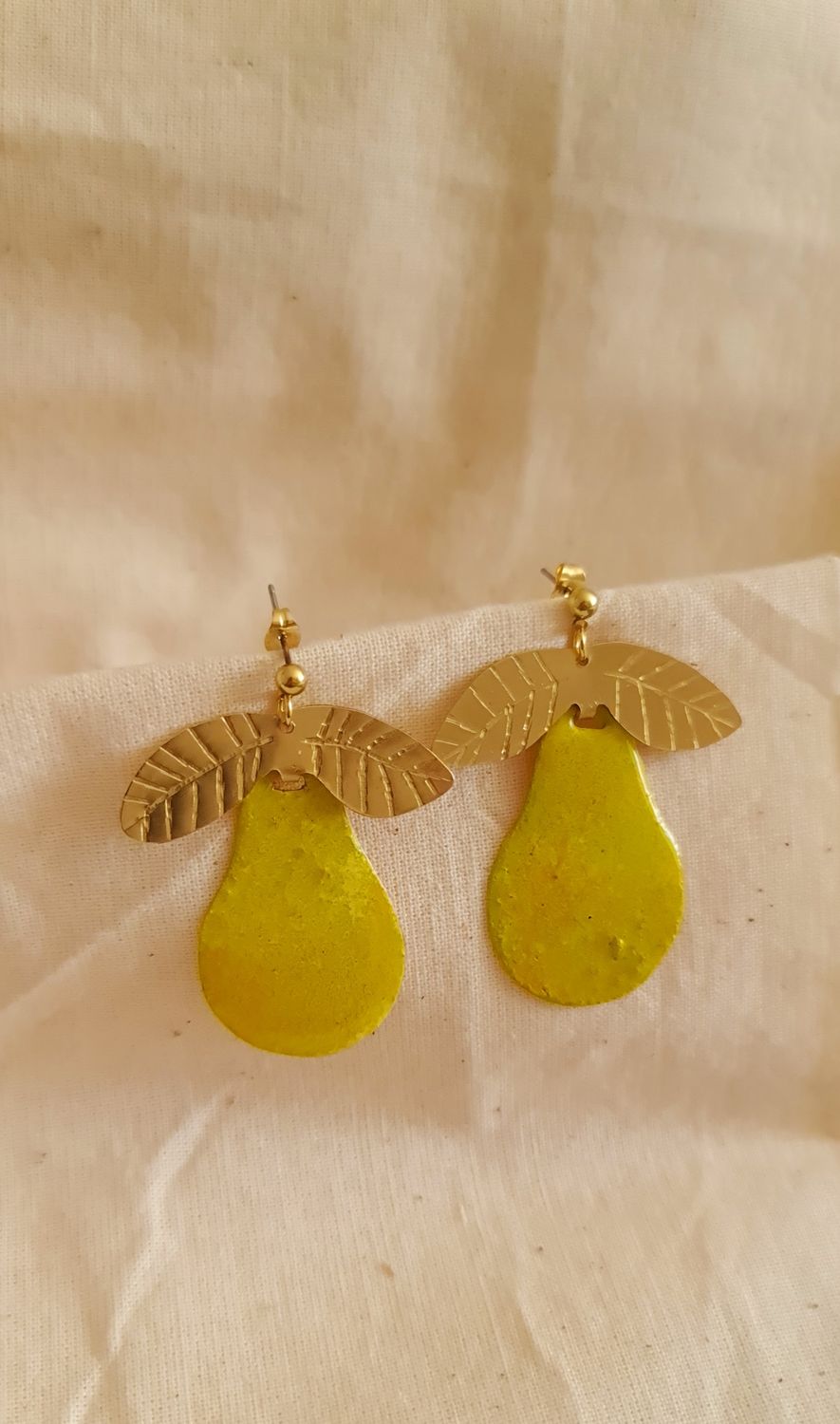 Aretes &quot;PERAS&quot; grandes