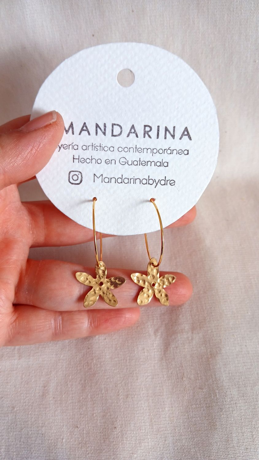 Aretes "GUATEMALENSIS" Aro