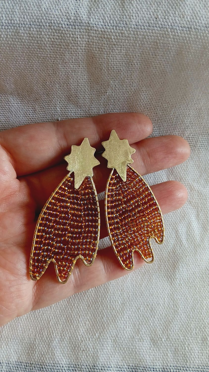 Aretes "ESTRELLA FUGAZ"